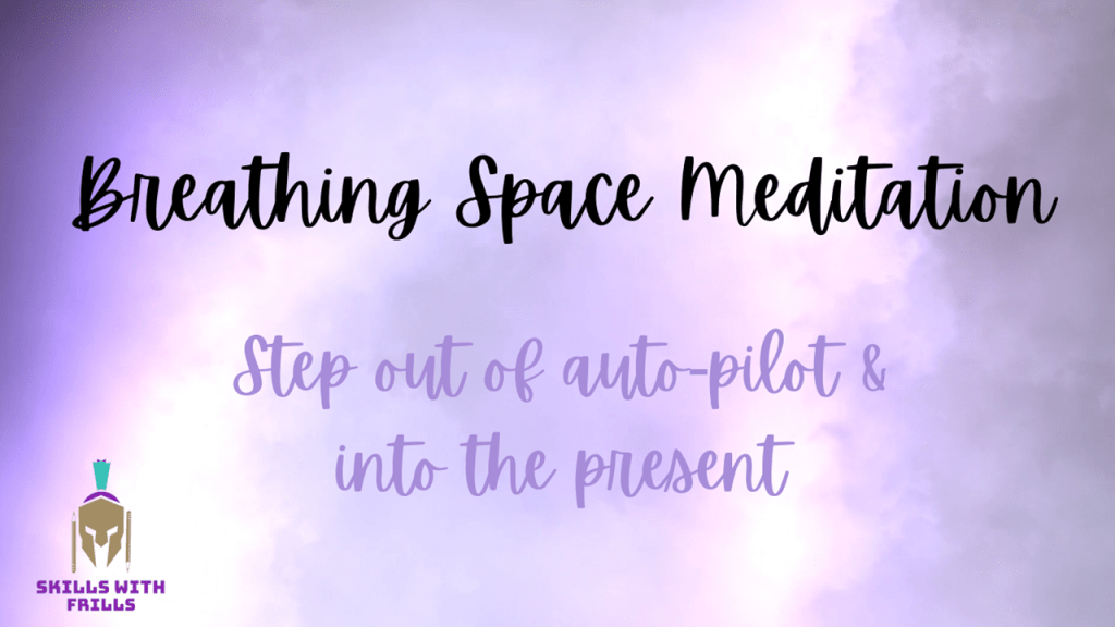 The (Free) Three Minute Breathing Space!